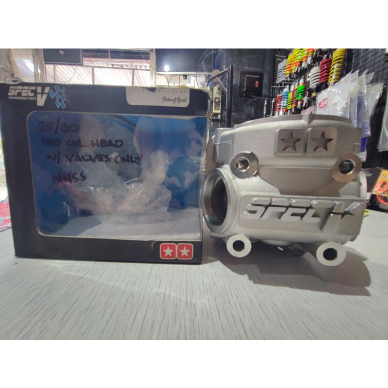 SPECV CYLINDER HEAD FOR MIO 25/30SIZE (HEAD AND VALVE ONLY) | Shopee ...