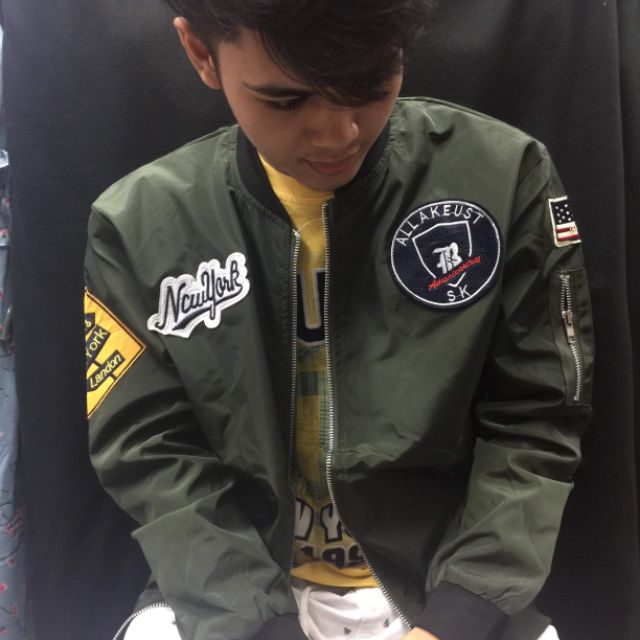 Bomber on sale jacket shopee