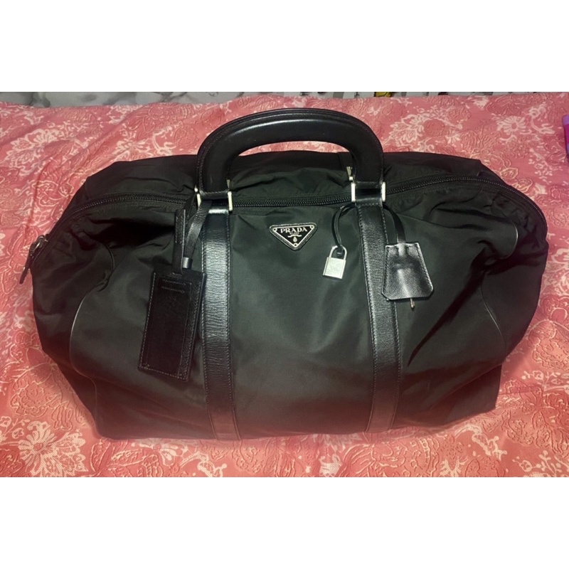 Authentic PRADA Nylon Duffle Bag size 45