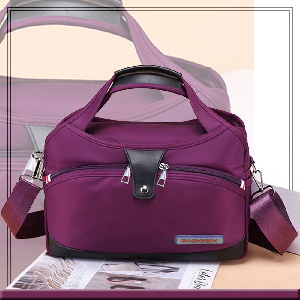 JINGPIN WOMENS HIGH QUALITY RAVISHING BAG WITH SLING VIOLET