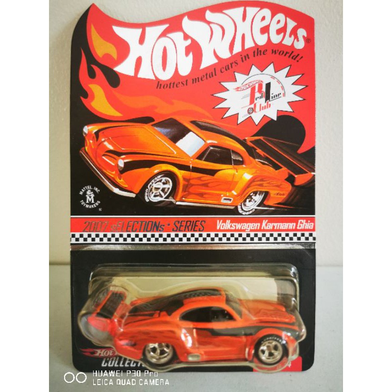 Volkswagen Karmann Ghia 2007 レッドラインクラブ限定 Hot wheels RLC Red Line Club 2007 Selections Volkswagen Karmann