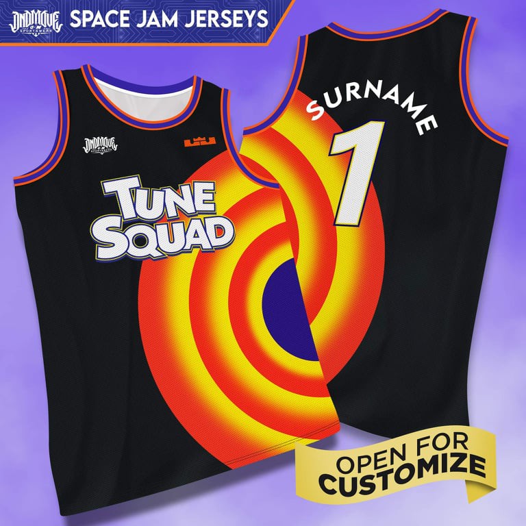 Black tune squad store jersey