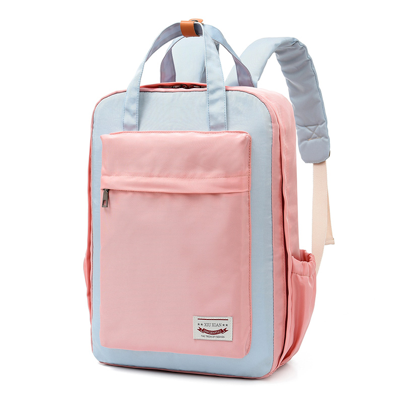 Fashion inch Laptop Backpack Multi Pockets Women Backpack Girls  Student School Bag Laptop Backpack
