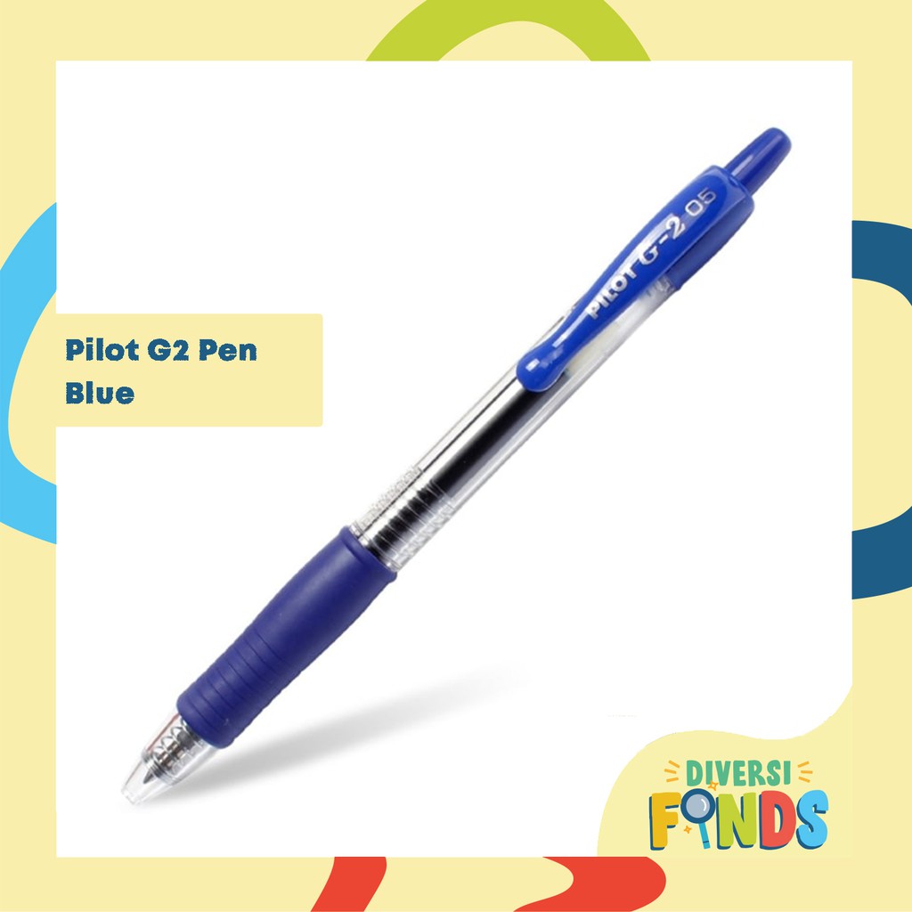 Pilot G2 Retractable Gel Pens and Refills 0.5mm Black, Blue, Red ...