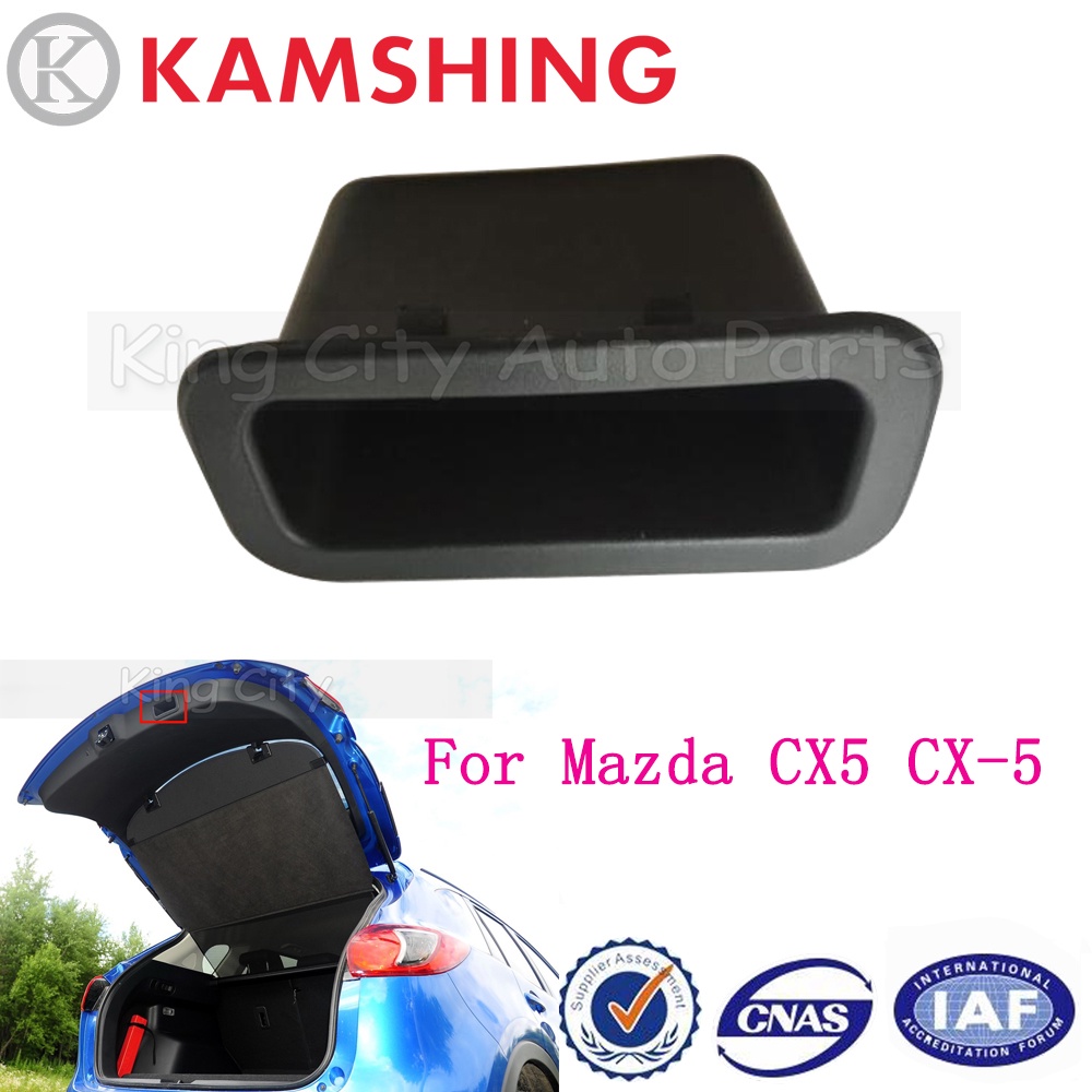 Genuine Mazda Liftgate Handle For 2007-2015 CX-9 – Without Back Door Easy Closure, OEM Black