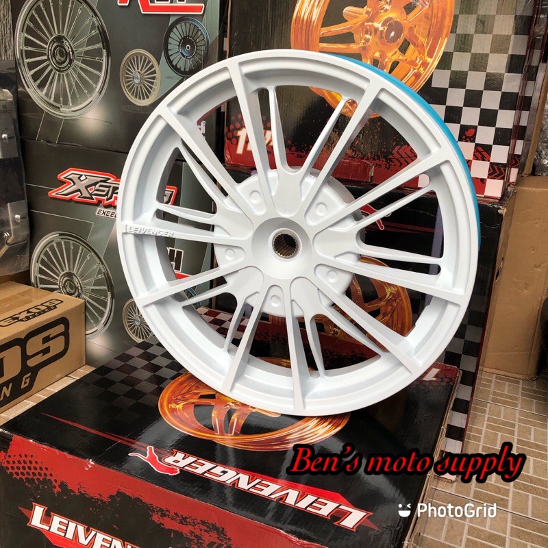 Honda click Mags Front&Rear Set ( 10 Spokes Leivenger ) | Shopee ...