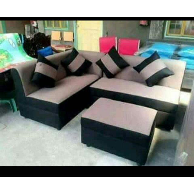 Sofa l shape deals shopee