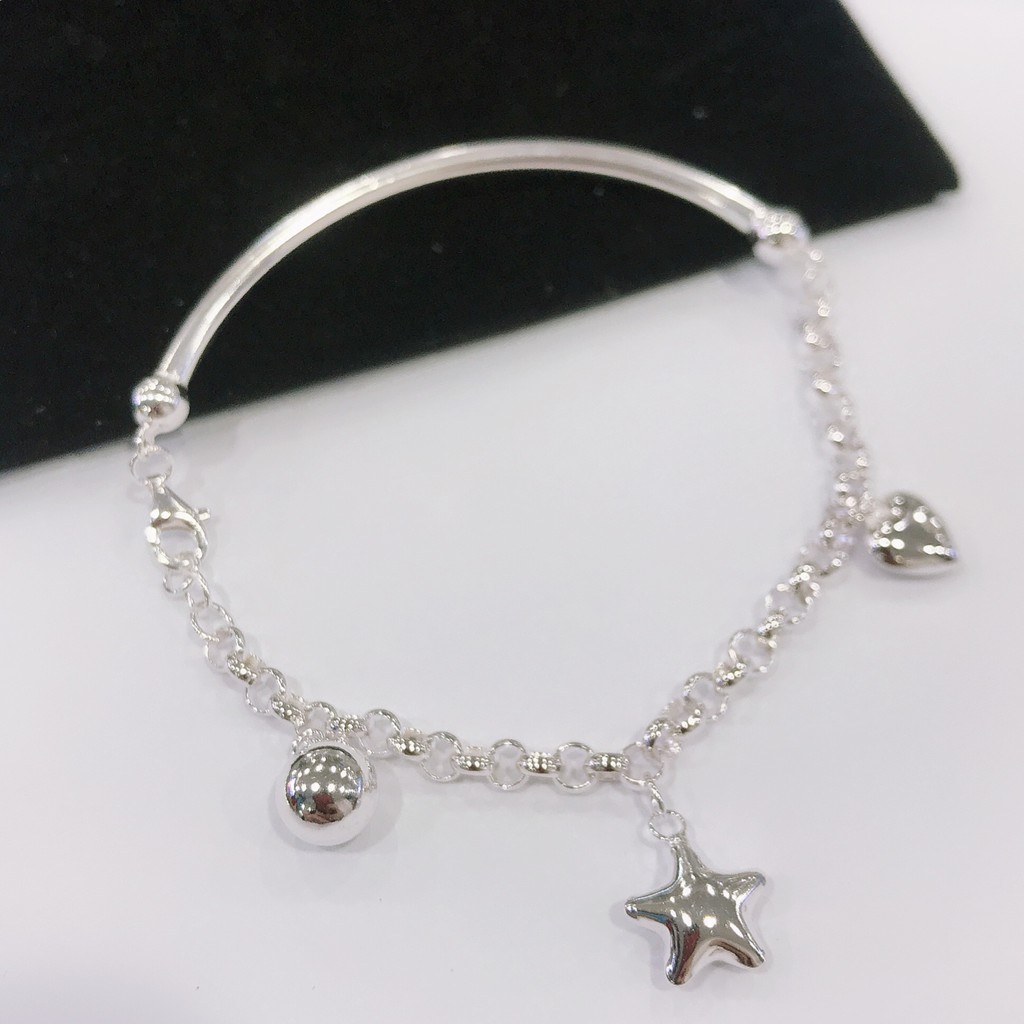 Flash Sale Genuine 92.5% Silver Bracelet For Ladies women's fashion ...
