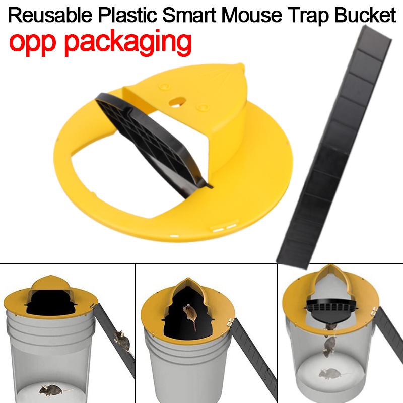 Smart flip and slide mousetrap reusable mouse trap flip mousetrap type ...