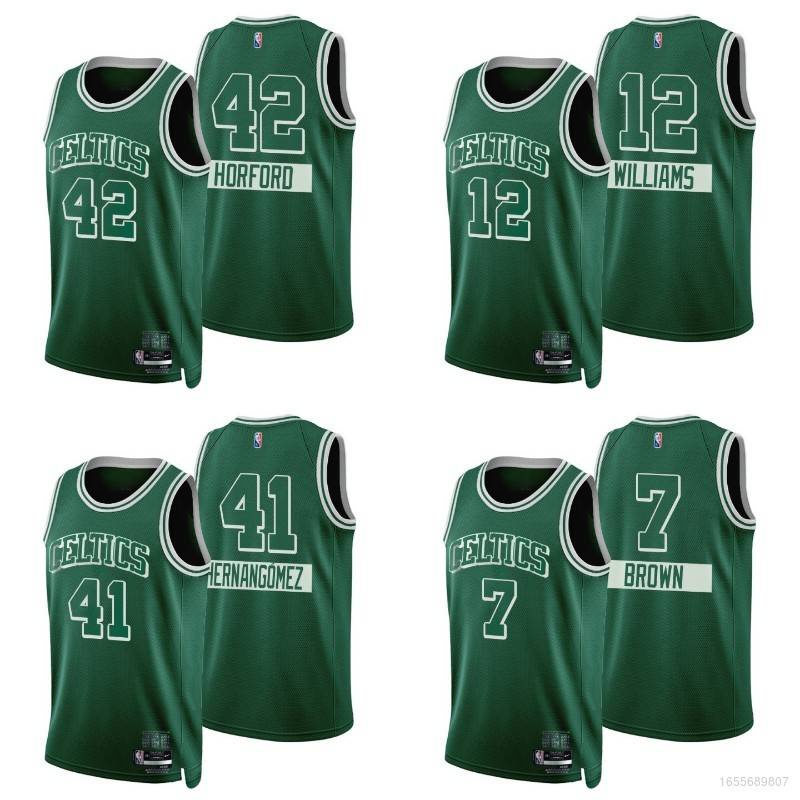 Ellen NBA Jersey Boston Celtics Horford Williams Hernangomez Brown