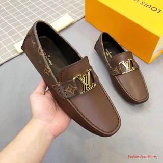 Formal Leather Shoes - LV Classic Brown For Men - Shozly: Steps Forward