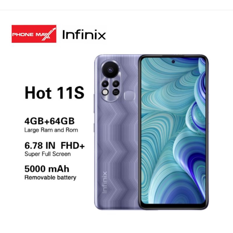 infinix hot 11s shopee