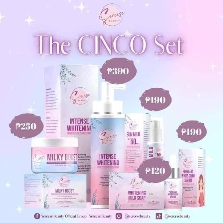 Sereese beauty Cinco Set | Shopee Philippines