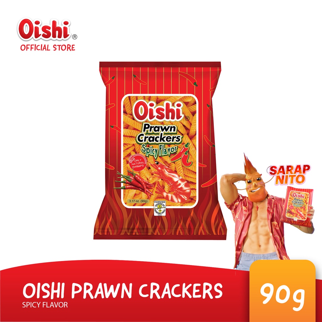 Oishi Prawn Crackers (spicy)