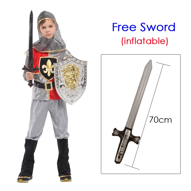 Halloween Party Kids Children Ancient Roman Greece Greek Warrior Soldier Gladiator Costume Costumes for Boy Boys Shopee Philippines