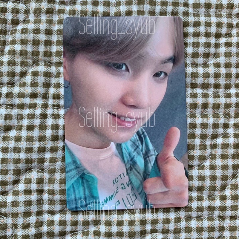Bts SUGA LIGHTS JAPAN PHOTOCARD Shopee Philippines