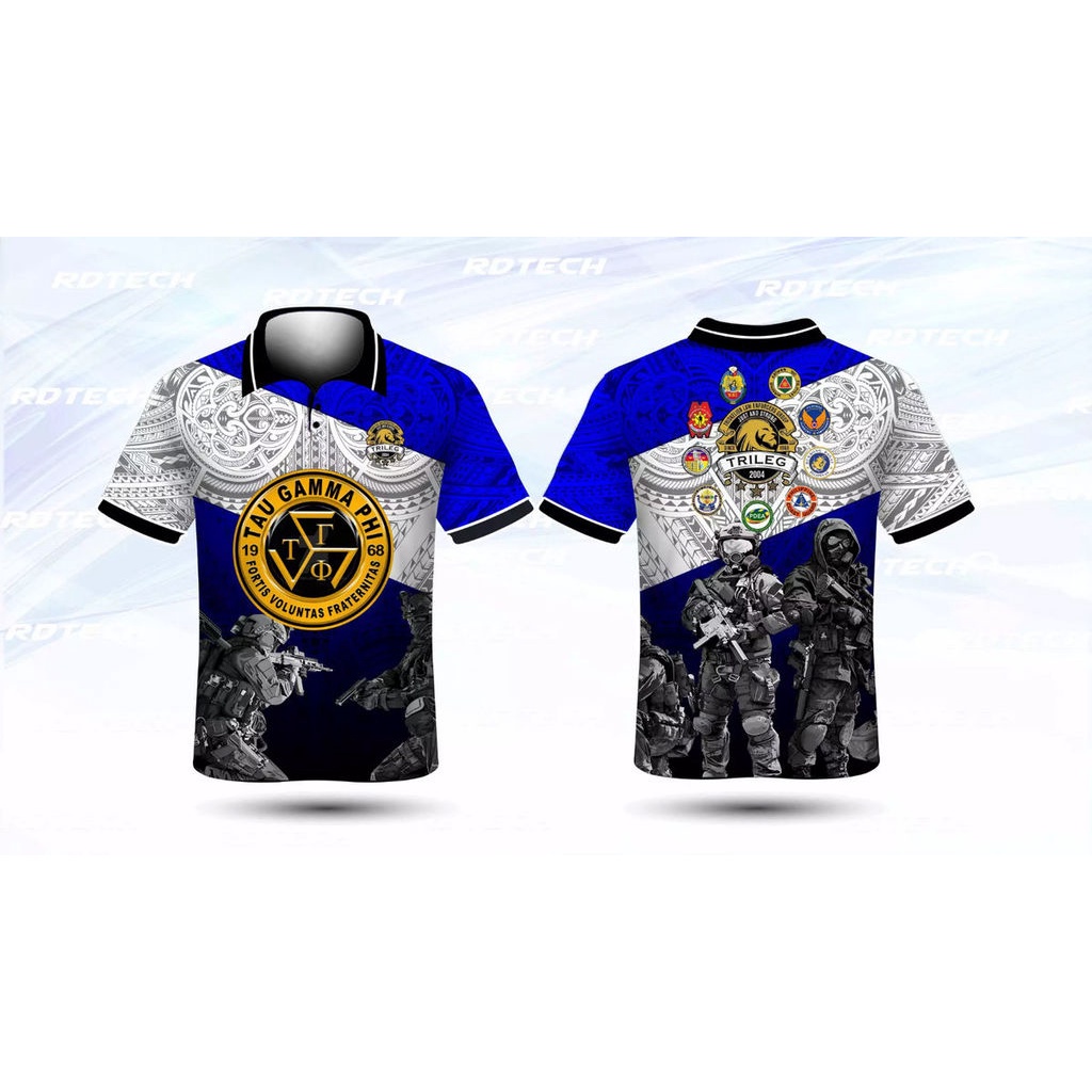 2022 NEW TEE TAU GAMMA PHI 1968 TRILEG Sublimation new Polo Shirt