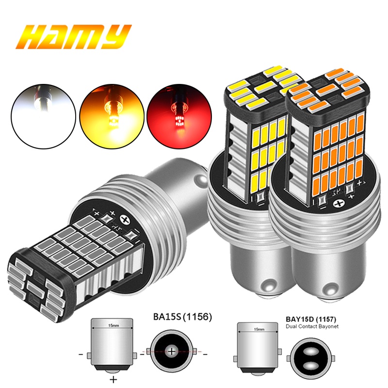 KYPSZQPSH Ampoules LED P21/5W 1156 1157 12V 7000K Blanc Super Lumineux - Lot 10 Pièces