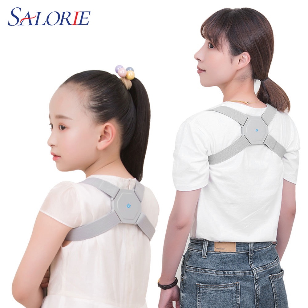 Salorie Adjustable Posture Corrector Back Support Belt Humpback Spinal ...