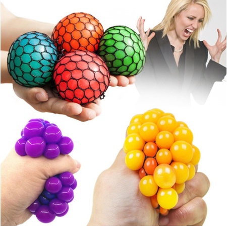 Squishy Ball Toys For Adults And Kids Stress Reliever Toys Pop It Ball ...