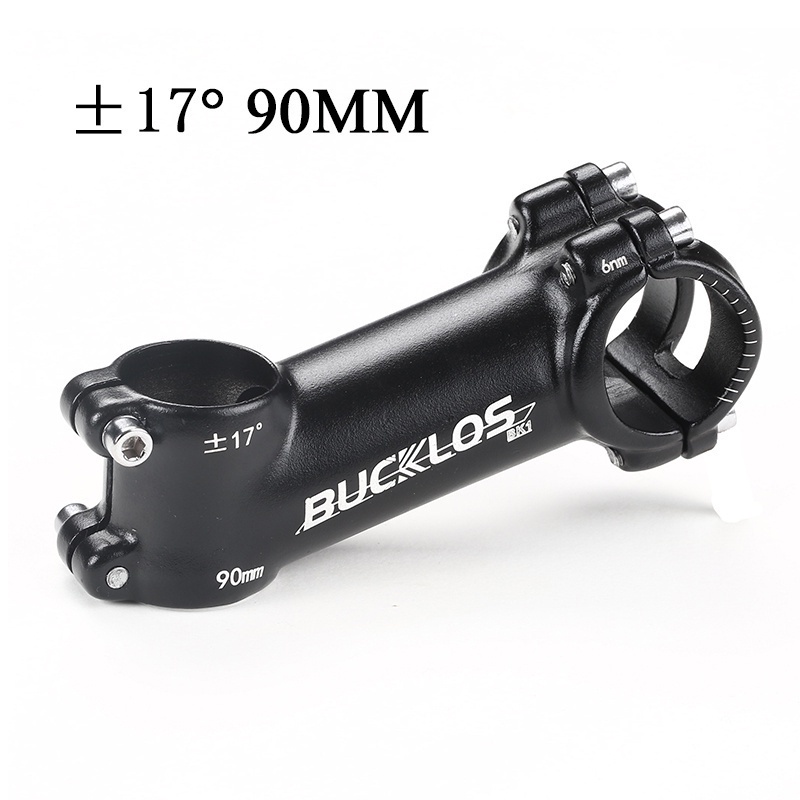 BUCKLOS Road Bike Handlebar Stem 31.8 60 100mm Aluminum Alloy MTB Stem 7 17 22 1 1 8 Threadless Stems Bike Parts