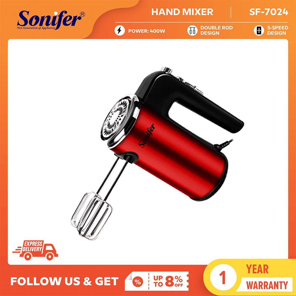Sonifer Store 5Speed Ultra Power Hand Mixer Shopee Philippines