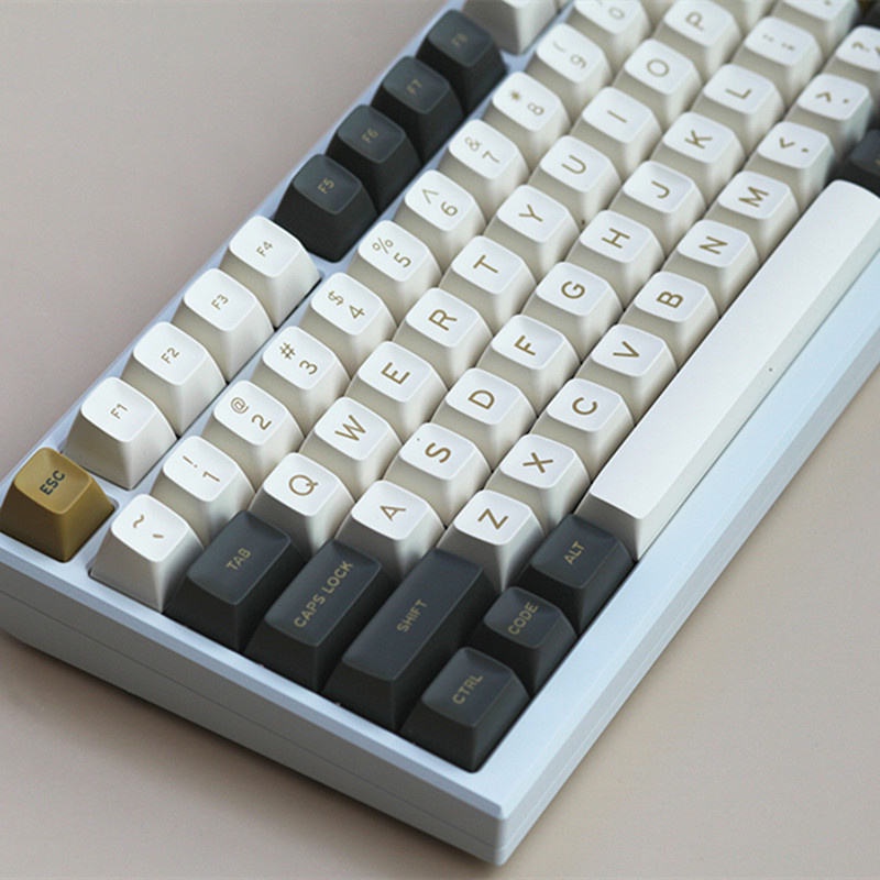 Shimmer White 172 Keys ABS Doubleshot SA Profile Keycaps Set for ...
