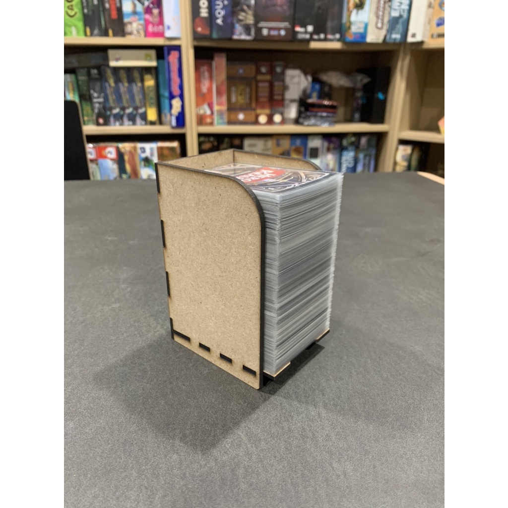 [Laser Cut] Wooden Card Dispenser (12 cm.) for Board Game / | Shopee ...