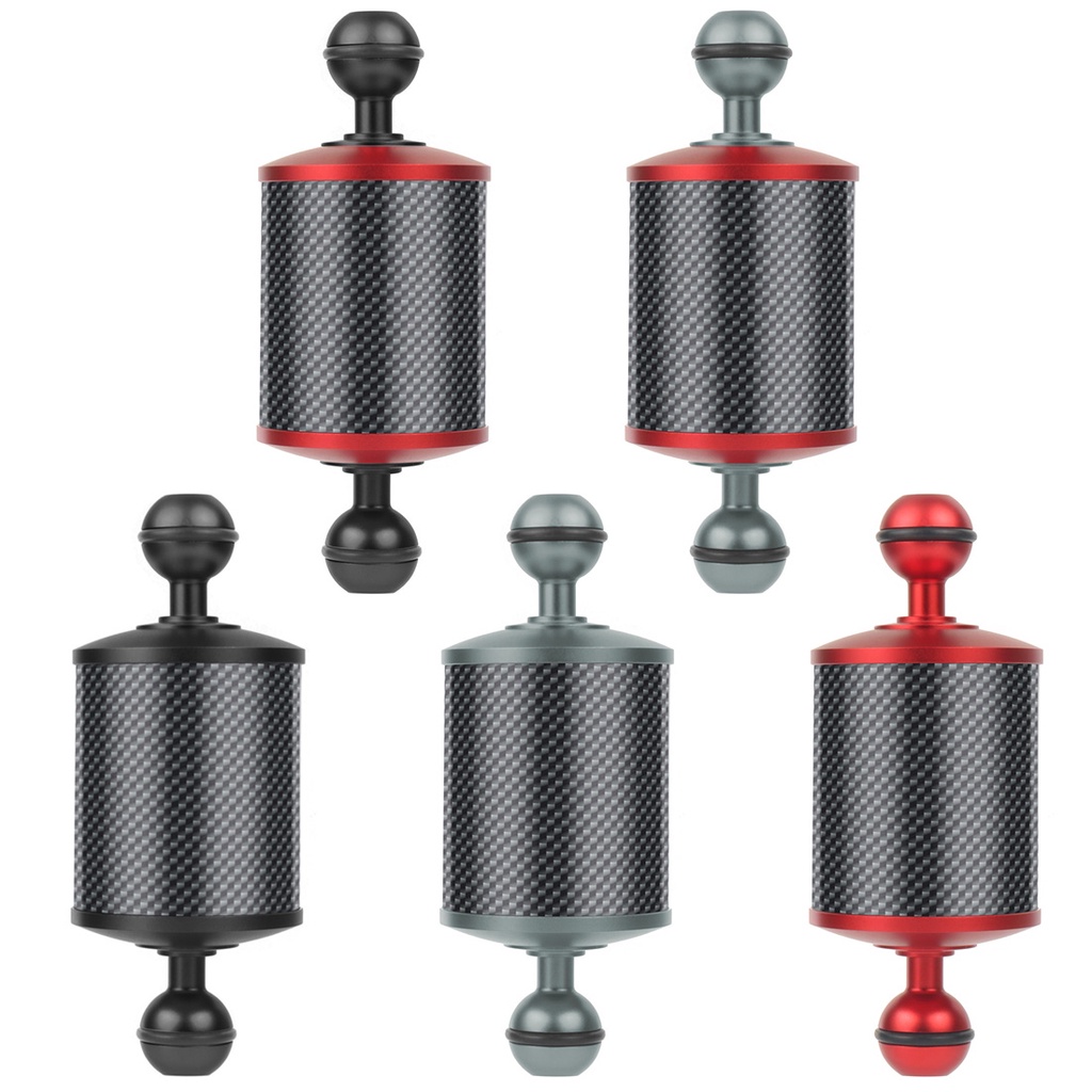 thumbnail image 2 of BGNing Diving Carbon Fiber 1inch Dual Ball Head Float 2 of 12