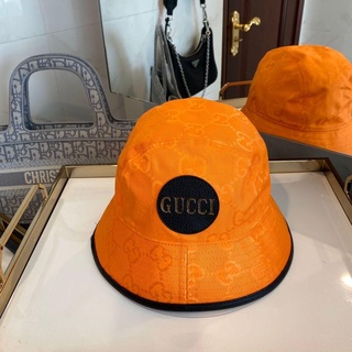 Gucci Off The Grid Bucket Hat in Orange for Men