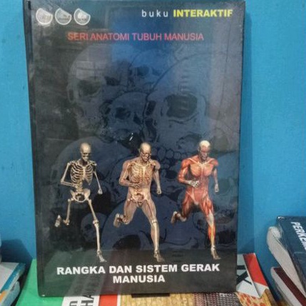 INTERACTIVE BOOK ANATOMY SERIES OF THE HUMAN BODY FRAME AND HUMAN ...