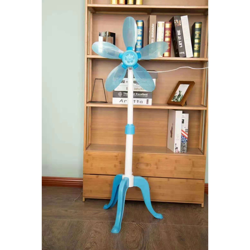 electric fan 5 blades Fan stand fan Home Electric Fan W/ Clip, Clover
