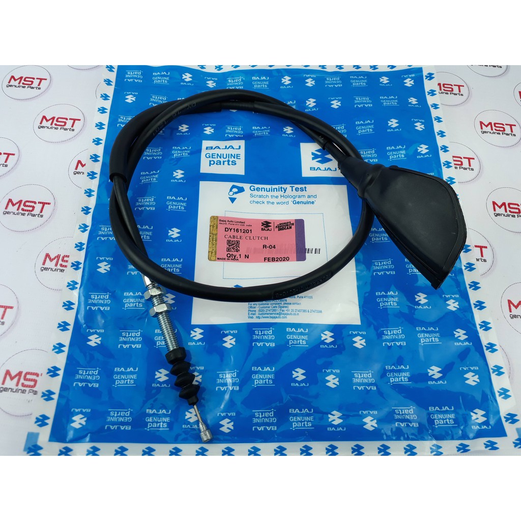Clutch Cable CT125 Bajaj Genuine Parts DY161201 Shopee Philippines