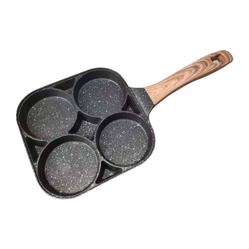 Frying Egg Pan Aluminum Non-Stick Egg Pan Mold Practical Pot