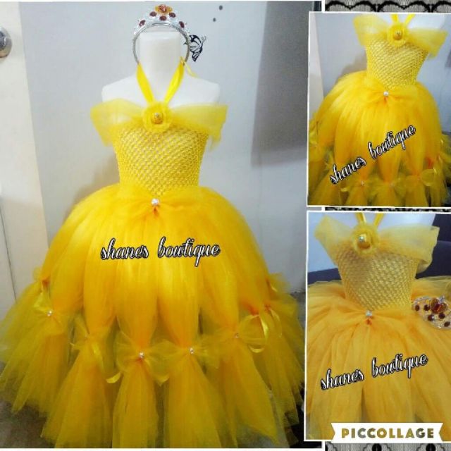 Disney belle outlet tutu dress