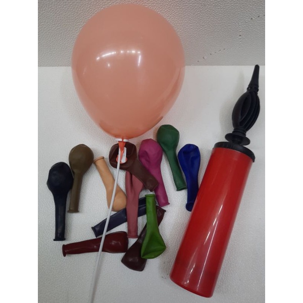 100pcs size 5 Retro color / vintage color Rubber latex balloons party ...