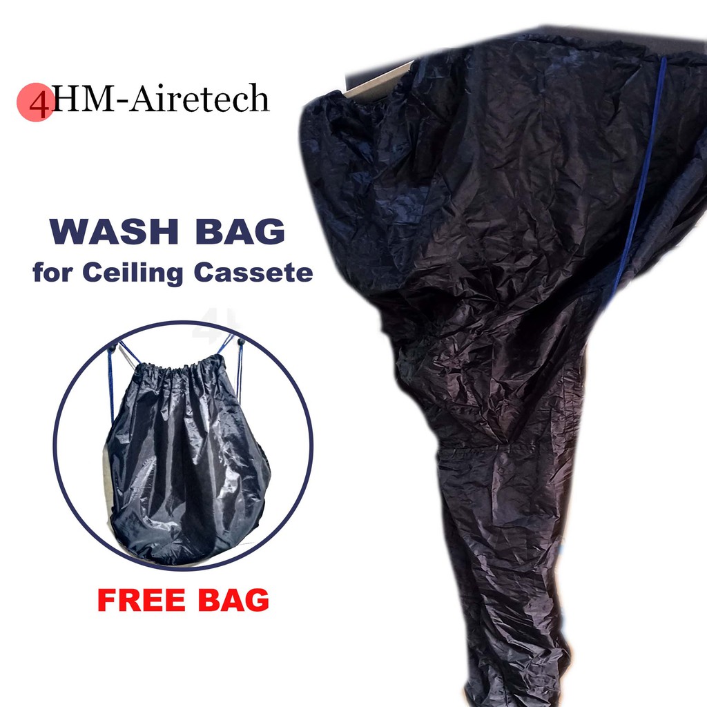 FOURHM Aircon Wash Bag MATIBAY reusable for Ceiling Cassette Type Air