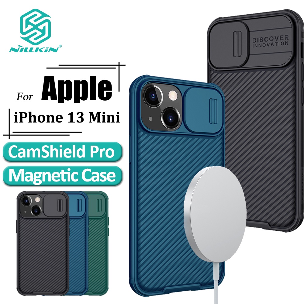 Nillkin CamShield Pro Magnetic Hard PC Phone Case For iPhone 13 Mini ...