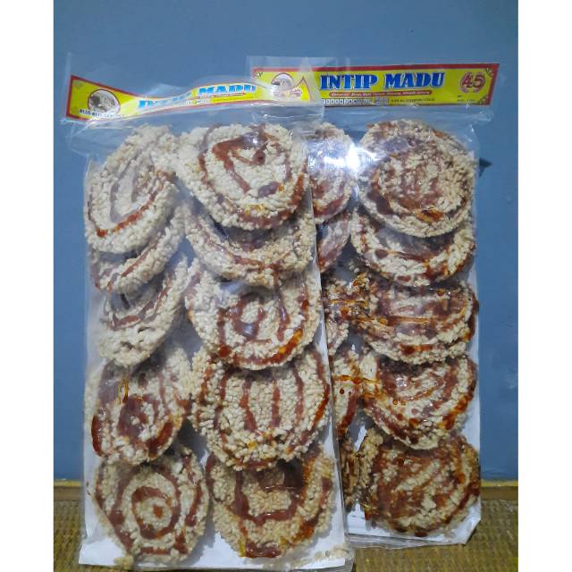 Cap 45 HONEY INTIP CHIPS Snack By Khas Solo | Shopee Philippines