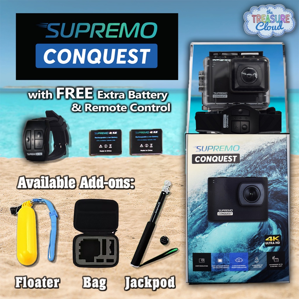 supremo premiere action camera