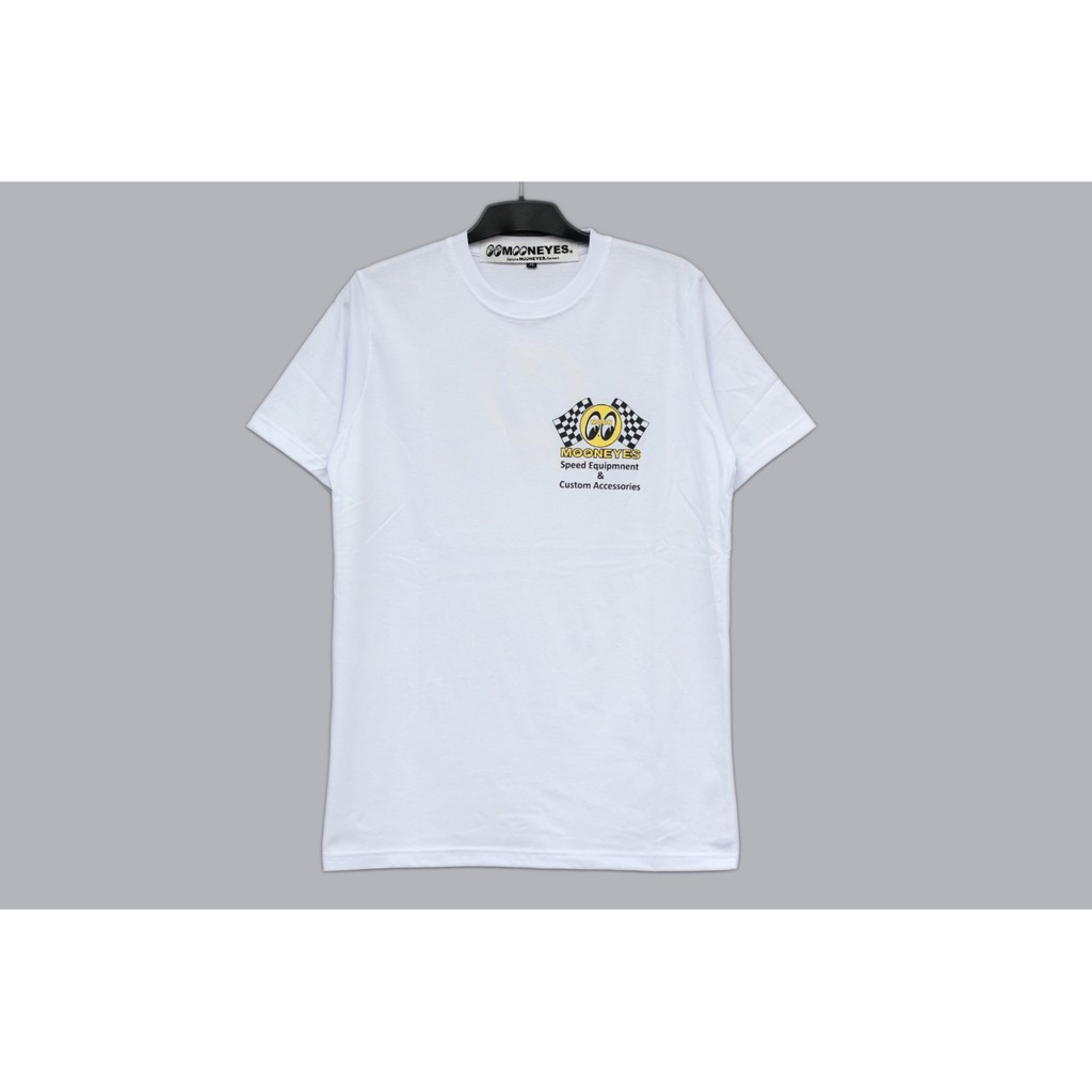 Mooneyes SPEED LOGO WHITE Clothes T-Shirt | Shopee Philippines