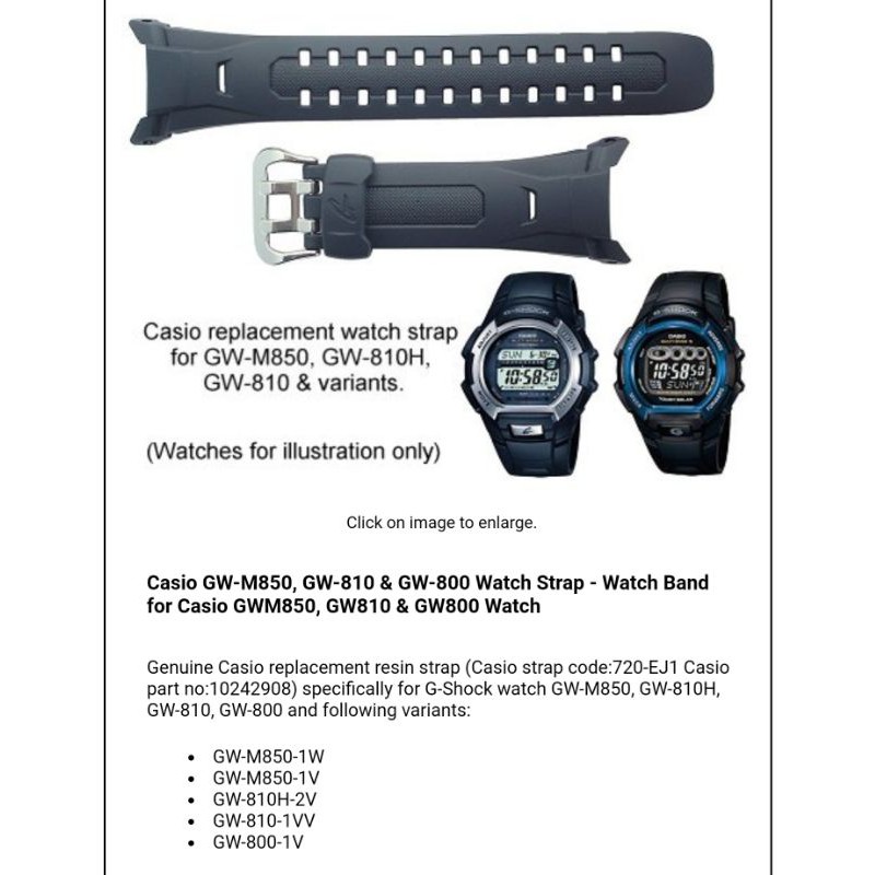 Gwm850 replacement strap on sale