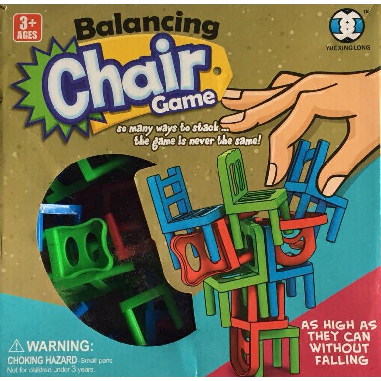 36 Pcs Balancing Chair Game Balance Educational Learning Fun Game for