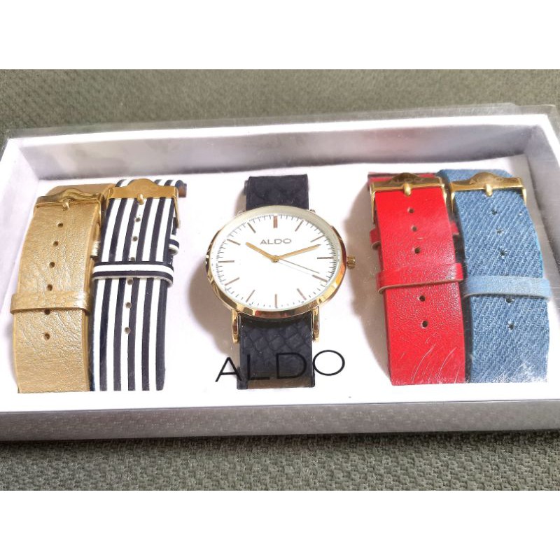 Aldo gold online watch