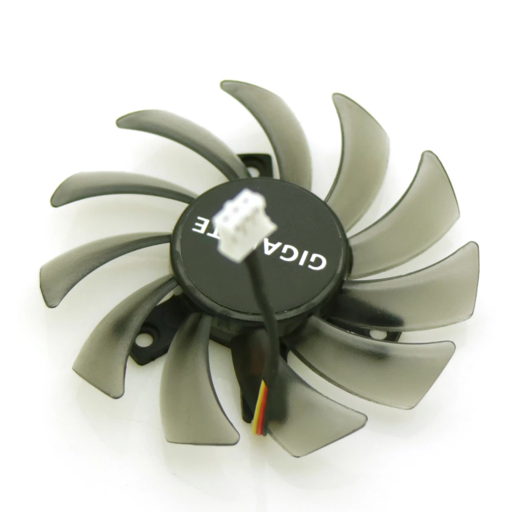 ∋PLD08010S12H DC12V 0.25A 3Pin 74mm 40x40x40mm For GIGABYTE Graphics