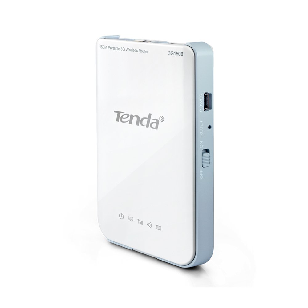 Tenda 3G150B 150Mbps Portable 3G Wireless Router with Built-in Battery ...