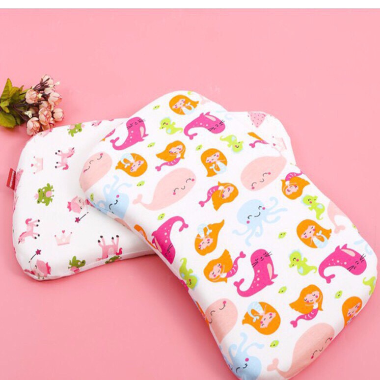 Young rubber pillows for babies with large types to prevent head flats