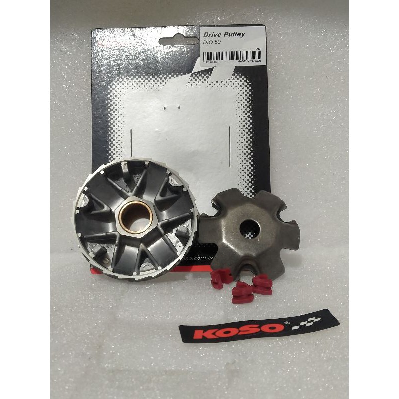 koso racing pulley Dio 2 and 3 | Shopee Philippines