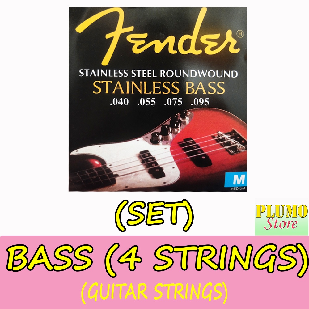 Bass guitar string fender(4 strings/1set) Shopee Philippines