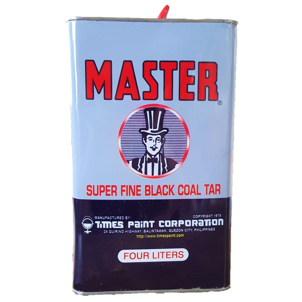 Master Black Coal Tar 1 Gallon Shopee Philippines